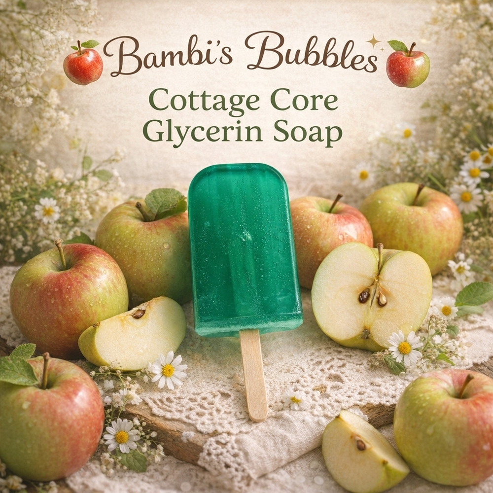 New! Hand Crafted Popsicle Glycerin Soap 3oz With Wash Cloth - Picture 3 of 10